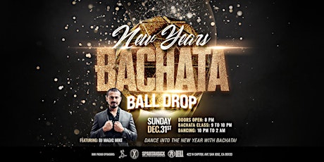 Imagem principal do evento New Year's Bachata Ball Drop
