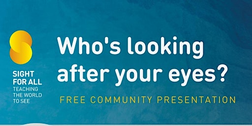 Image principale de Who's looking after your eyes? *New Date