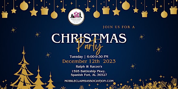 Mobile Claims Association 2023 Christmas Party