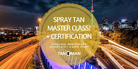 Spray Tan Master Class | Auckland, NZ primary image