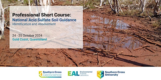 Imagen principal de Professional Short Course: National Acid Sulfate Soils Guidance 2024