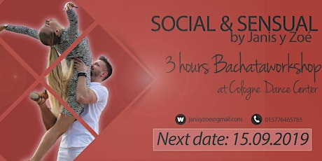 Hauptbild für Social & Sensual Day mit Janis y Zoe - 3 Stunden Bachataworkshop