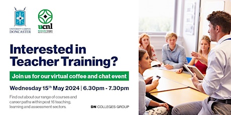 Teacher Training Virtual Coffee & Chat - May 2024
