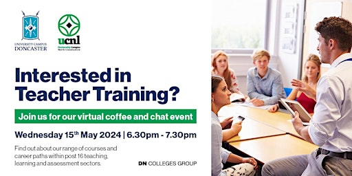 Primaire afbeelding van Teacher Training Virtual Coffee & Chat - May 2024