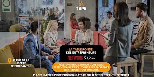 Immagine principale di La Table Ronde Des Entrepreneurs 