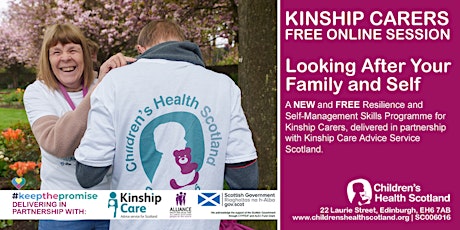 LOOKING AFTER YOUR FAMILY AND SELF | ONLINE WITH KCASS EVENT