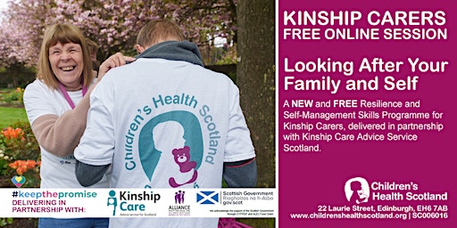 LOOKING AFTER YOUR FAMILY AND SELF | ONLINE WITH KCASS EVENT primary image