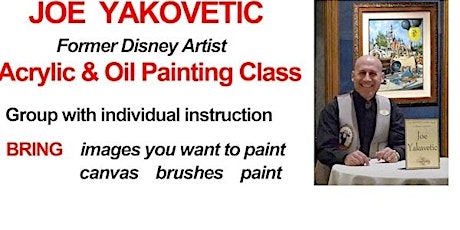 Painting For All Levels with Joe Yakovetic - 2 sessions primary image