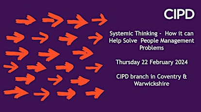 Imagen principal de Systemic Thinking -  How it can Help Solve  People Management Problems