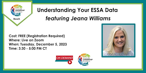 Imagem principal de ALA Reach: Understanding Your ESSA Data- On Demand
