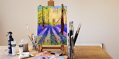 Imagem principal de 'Bluebell Forest' Painting workshop  & Afternoon Tea @Sunnybank, Doncaster