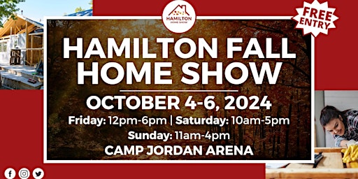 Primaire afbeelding van Hamilton County Fall Home Show, October 2024