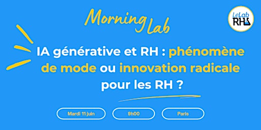 Imagem principal do evento IA générative et RH : phénomène de mode ou innovation radicale pour les RH