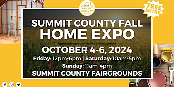 Summit County Fall Home Show, October 2024