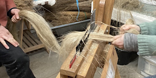 Imagem principal de Introduction to Flax Processing and Making Linen Cordage