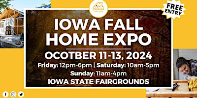 Iowa Fall Home Expo, October 2024 primary image