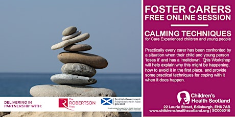 CALMING TECHNIQUES FOR FOSTER CARERS IN SCOTLAND