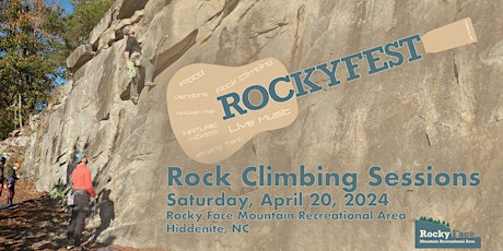 RockyFest 2024 Free Rock Climbing Sessions