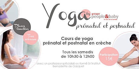 Cours de yoga en crèche - Perpignan 