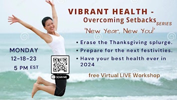 Imagem principal do evento VIBRANT HEALTH - Overcoming Setbacks