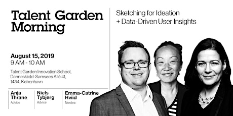 Talent Garden Mornings: Sketching for Innovation + Data-Driven User Insights primary image