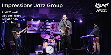 Imagem principal do evento Mardi Jazz - Impression Jazz Group