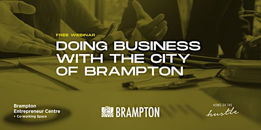 Immagine principale di Doing Business with the City of Brampton 