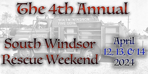 Primaire afbeelding van 4th Annual South Windsor Rescue Weekend