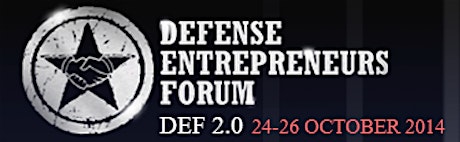 Defense Entrepreneurs Forum 2014 (DEF 2.0) primary image