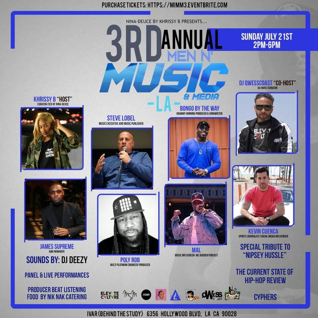 3rd Annual Men N' Music-Media LA