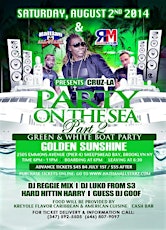 2nd Annual PARTY ON THE SEA (GREEN & WHITE BOAT PARTY){Live Band=> Cruz La}  primärbild