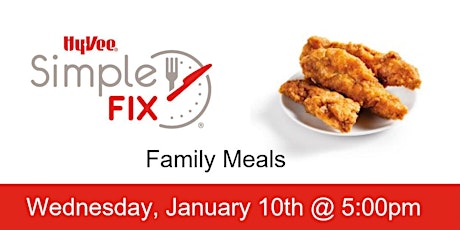 Imagem principal do evento Simple Fix: Family Meals