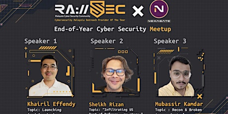 Malaysia CyberSecurity Community - Sembang Siber Akhir Tahun primary image