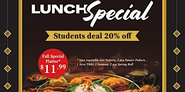 Haveli Bistro’s Lunch Special