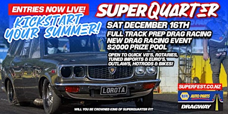 SuperQuarter 2023: Drag Racing primary image