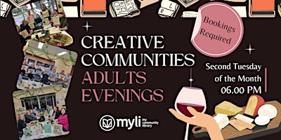 Primaire afbeelding van Monthly Adults Evening @ Leongatha Library