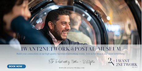 IWant2Network @ The Postal Museum| Premium London Networking primary image