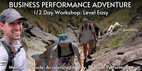 Business Performance Adventure (Level Easy 1/2 Day) April