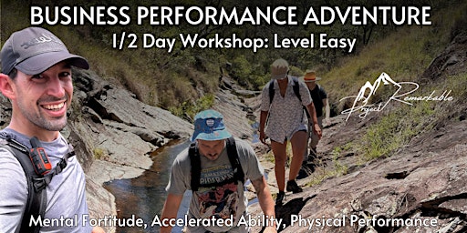 Imagem principal do evento Business Performance Adventure (Level Easy 1/2 Day) April