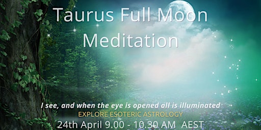 Taurus Solar Fire Full Moon Meditation  primärbild