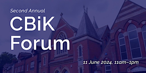 Imagem principal do evento CBiK Forum — Christian Business Forum in Kent