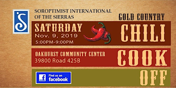 2019 Chili Cook Off - Fall Fundraiser for Soroptimist Int'l of The Sierras
