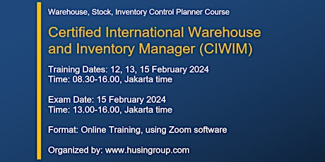 Certified International Warehouse and Inventory Manager (CIWIM) primary image