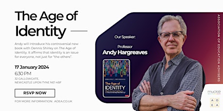 The Age of Identity - Book Launch by Andy Hargreaves primary image