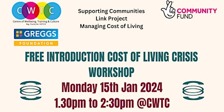 Free Cost of Living Crisis Workshop primary image