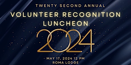 22nd Annual Volunteer Recognition Luncheon