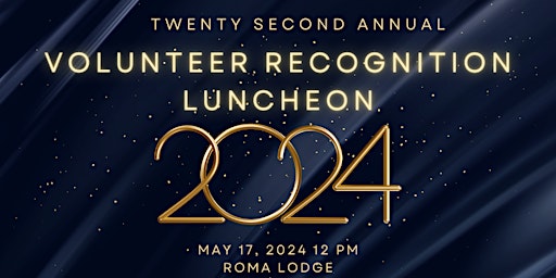 Imagem principal do evento 22nd Annual Volunteer Recognition Luncheon