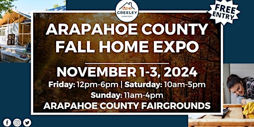 Arapahoe County Fall Home Show, November 2024 primary image