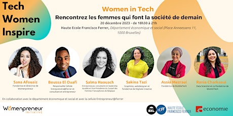 Primaire afbeelding van Women in Tech :  Rencontrez les femmes qui font la société de demain
