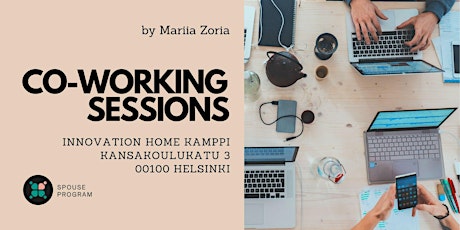 Primaire afbeelding van Co-working session | Innovation Home Kamppi | 9 am - 12 pm